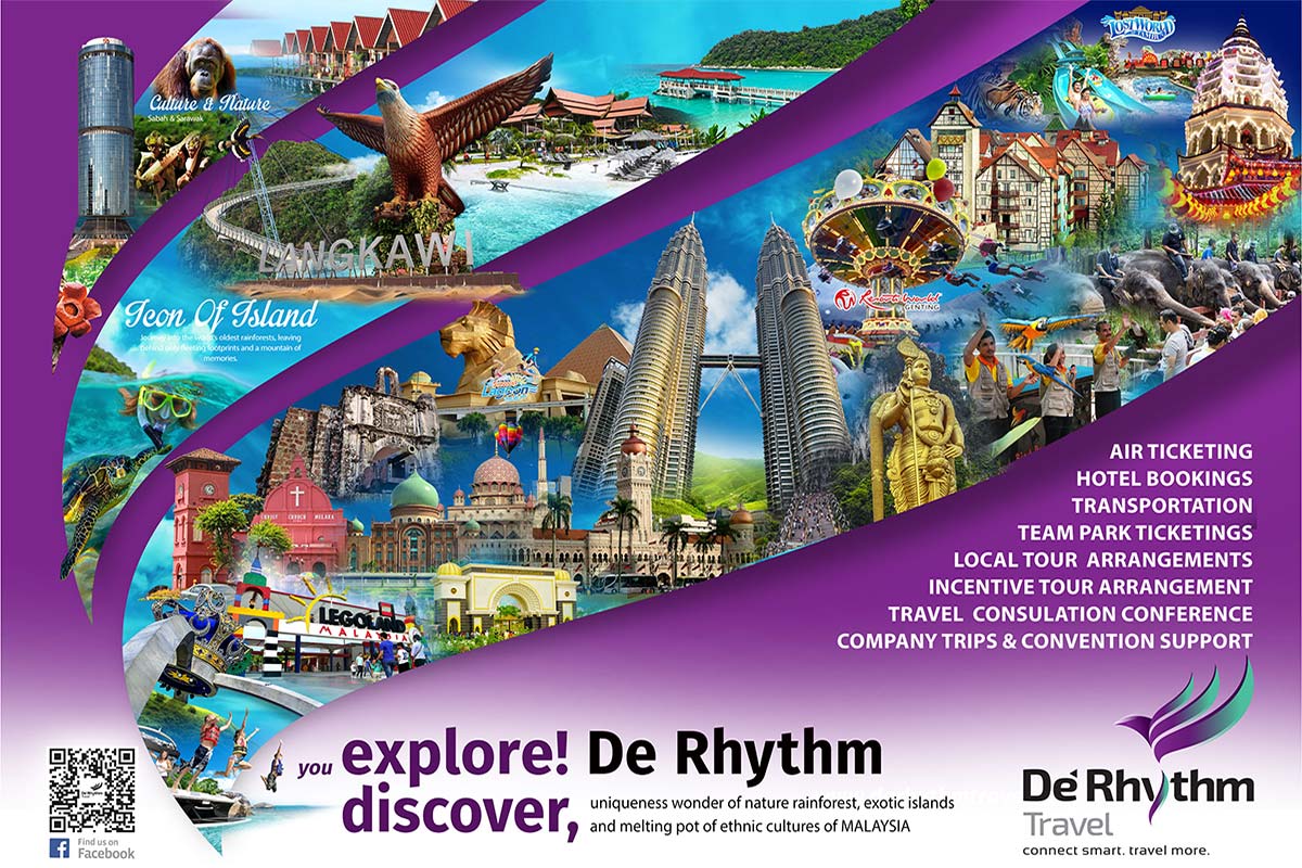 De' Rhythm Travel Contact Us Promotion Banner Malaysia